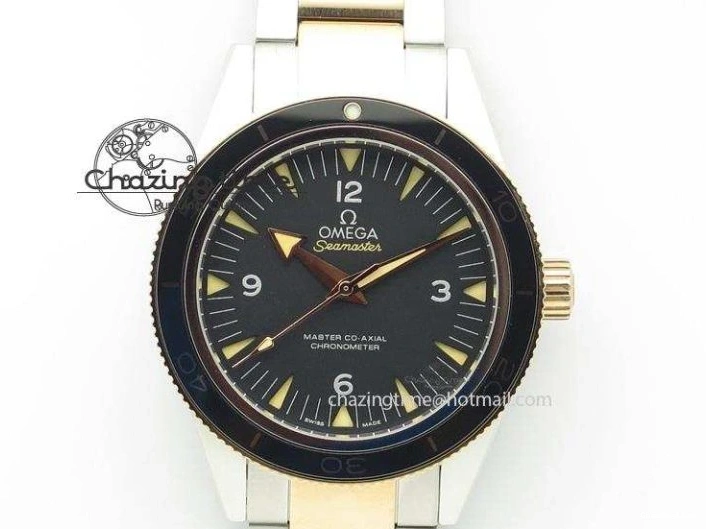 0317 TechFriendly SpeedMaster MoonWatch SS OMF 1:1 Best Edition Black Red Dial On SS Bracelet A9300 V 8092